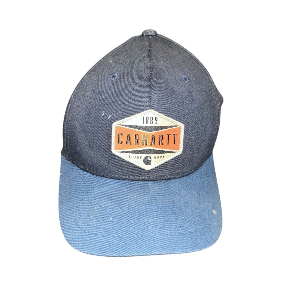 Carhartt blue baseball cap hat blue navy